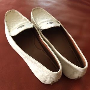 Coach leather loafers 8.5B